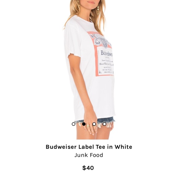 Junk Food Budweiser Tee - Picture 2 of 4